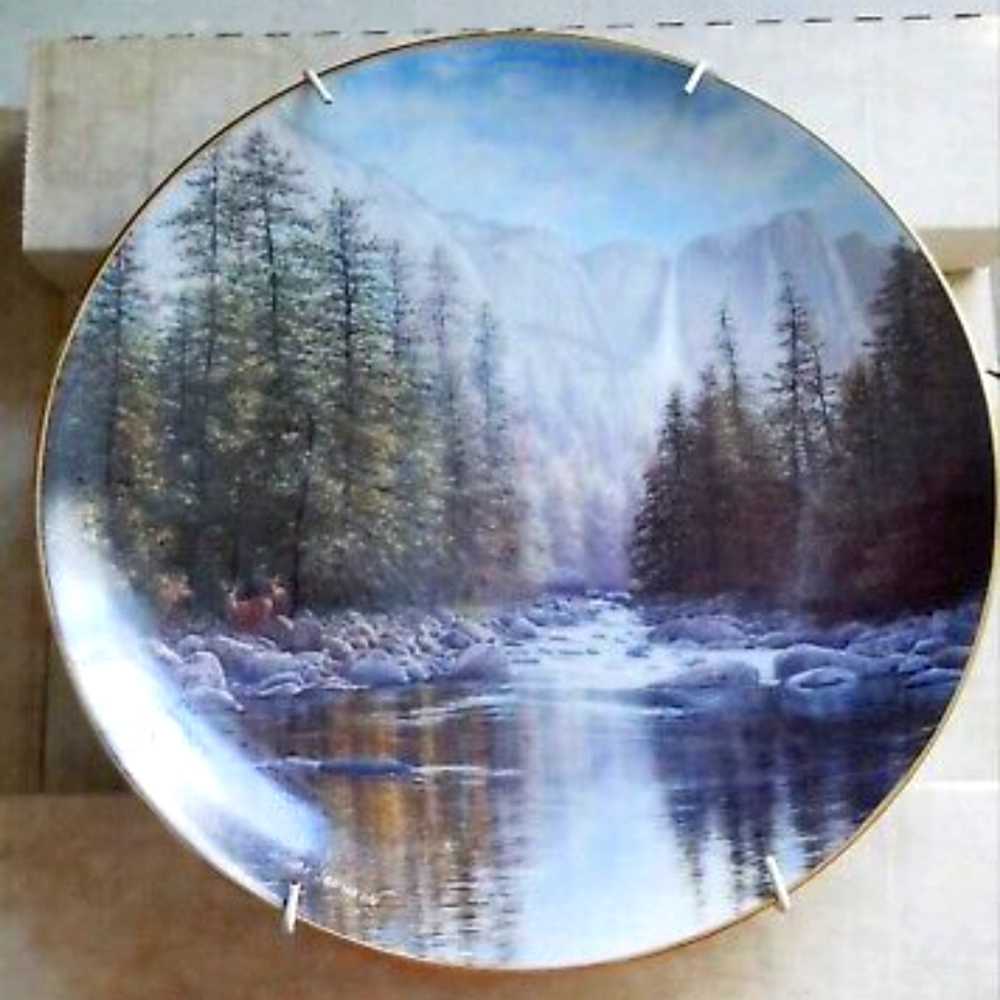 W. S. George Series Collector Plate"Yosemite Falls"